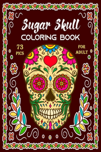 Sugar Skull Coloring Book for Adult