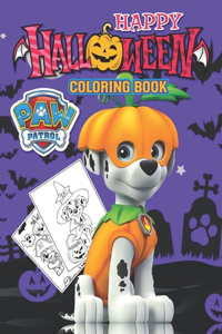 Paw Patrol Happy Halloween Coloring Book