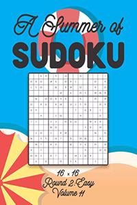 A Summer of Sudoku 16 x 16 Round 2