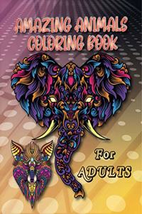 Amazing Animals Coloring Book