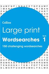 Large Print Wordsearches book 1