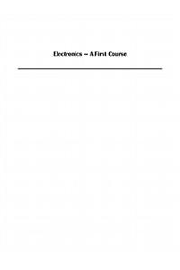 Electronics - A First Course