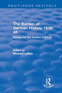 Burden of German History 1919-45