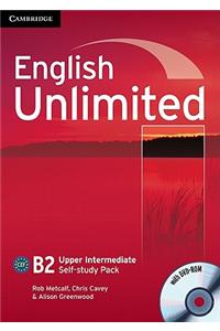 English Unlimited Upper Intermediate Self-study Pack (Workbook with DVD-ROM)