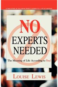 No Experts Needed: The Meaning of Life According to You!