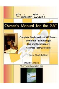 Professor Dave's Owner's Manual for the SAT