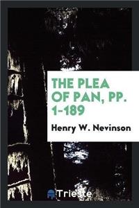 Plea of Pan, Pp. 1-189