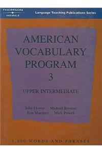American Vocabulary Program 3