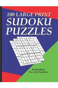 Sudoku Puzzles 100 Large Print