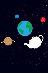 Russells Teapot in Space