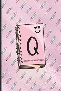 Composition Notebook Q