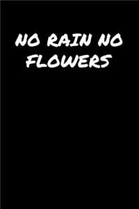 No Rain No Flowers���
