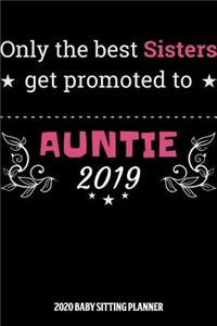 Auntie 2020 Baby Sitting Planner