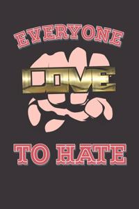 Love Hate Sarcasm Notebook Journal