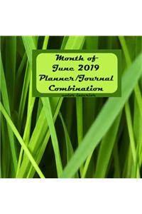 Month of June 2019 Planner/Journal Combination