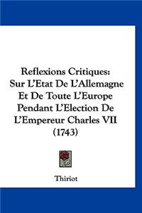 Reflexions Critiques