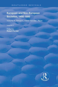 European and Non-European Societies, 1450-1800