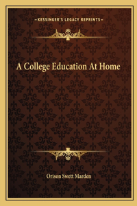 A College Education At Home