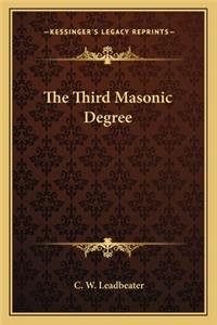 Third Masonic Degree