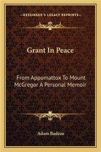 Grant in Peace