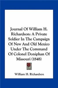 Journal of William H. Richardson