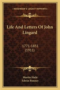 Life And Letters Of John Lingard