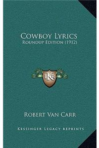 Cowboy Lyrics