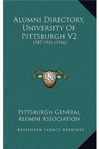 Alumni Directory, University Of Pittsburgh V2