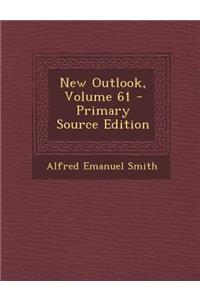 New Outlook, Volume 61