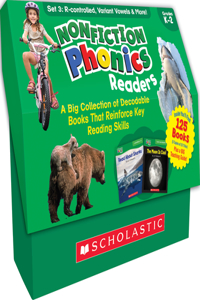 Nonfiction Phonics Readers Set 3: R-Control, Variant Vowels & More (Multiple-Copy Set)