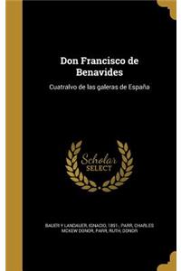 Don Francisco de Benavides
