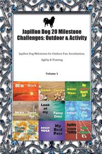 Japillon Dog 20 Milestone Challenges
