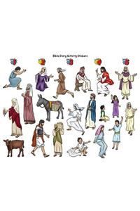 Vbs Hero Central Bible Story Activity Stickers (Pkg of 6)