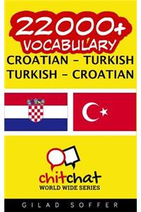 22000+ Croatian - Turkish Turkish - Croatian Vocabulary