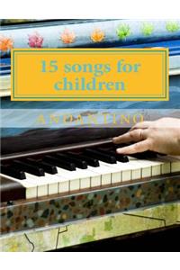 15 songs for children