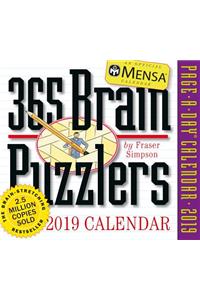 Mensa 365 Brain Puzzlers Page-A-Day Calendar 2019