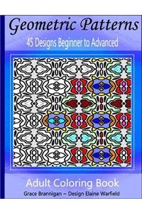 Geometric Patterns Coloring Book