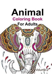 Animal Coloring Book For Adults