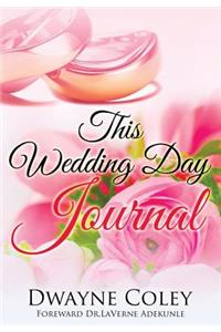 This Wedding Day Journal