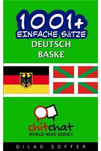 1001+ Einfache Sätze Deutsch - Baske