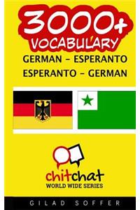 3000+ German - Esperanto Esperanto - German Vocabulary