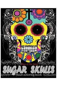 Sugar Skulls Adult Coloring book