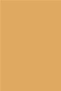 Journal Earth Yellow Color Simple Plain Earth Yellow
