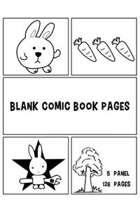 Blank Comic Book Pages