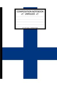 Unruled Composition Notebook 8