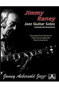 Jimmy Raney Jazz Guitar Solos -- Standard and Tab Notation