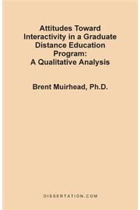 Attitudes Toward Interactivity in a Graduate Distance Education Program