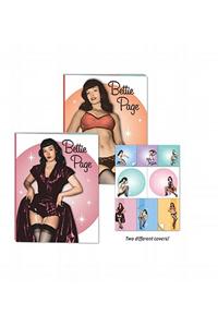 Bettie Page Sticky Note Book, Orange