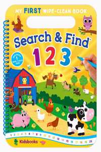 My First Wipe-Clean Book: Search & Find 123