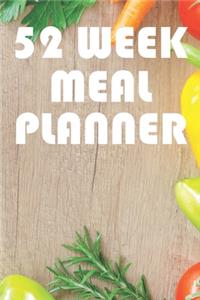 52 Week Meal Planner
